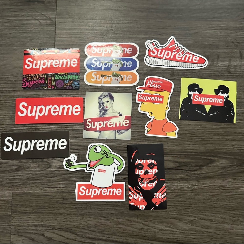 Supreme Stickers